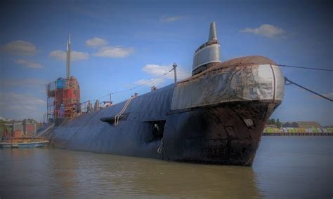 Ex Russian Foxtrot Class Submarine for Sale, Grizzled Ex Soviet Sub ...