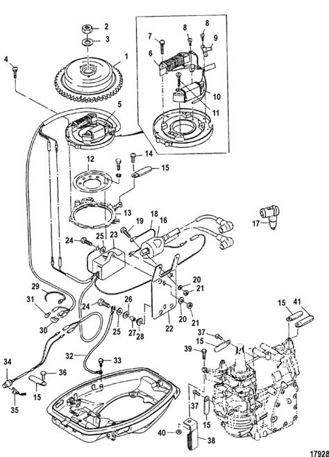 Mercury Marine 30 HP (2 Cylinder) (2-Stroke) (International) Electrical Components Parts