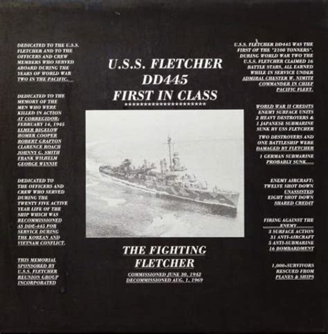 USS Fletcher (DD-445) | National Museum of the Pacific War