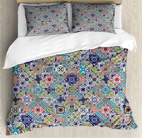 Middle Eastern Duvet Cover Set Twin Queen King Sizes with Pillow Shams Ambesonne | eBay