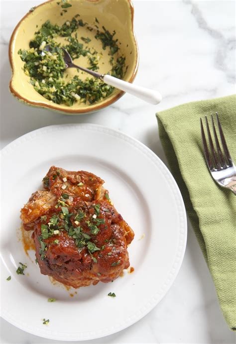 The Italian Dish - Posts - Pork Osso Buco with Gremolata