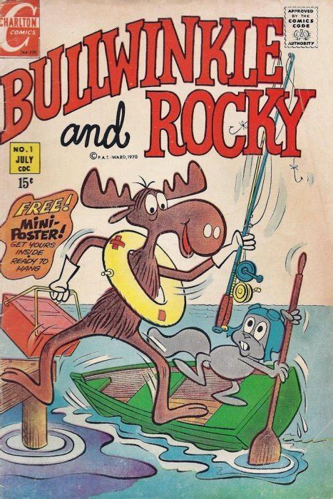 Bullwinkle and Rocky 1 (Charlton Comics) - Comic Book Value and Price Guide