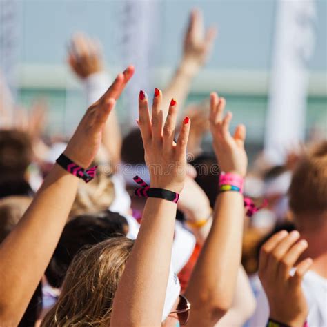 People raising their hands stock photo. Image of hands - 32595854