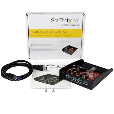 USB 3.0 Front Panel Hub | StarTech.com