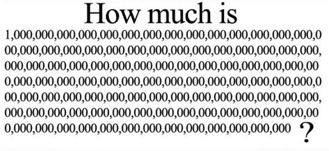 What Number Is Greater Than Quadrillion