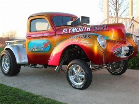 1941 Willys Coupe Hot Rod Street Rod for sale | Hot rod pickup, Willys ...