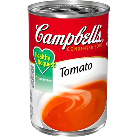 Campbell’s Condensed Healthy Request Tomato Soup, 10.5 Ounce Can ...