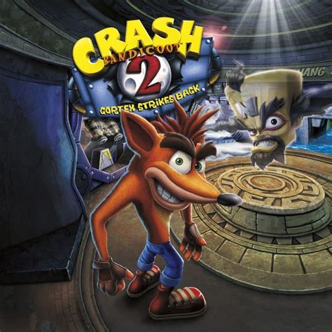 Crash Bandicoot 2: Cortex Strikes Back Cover Art