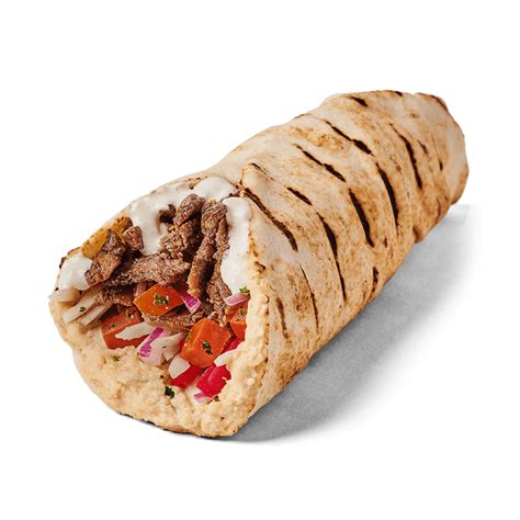 Pita Shawarma au bœuf - Boustan - Savourez les saveurs authentiques du shawarma méditerranéen et ...