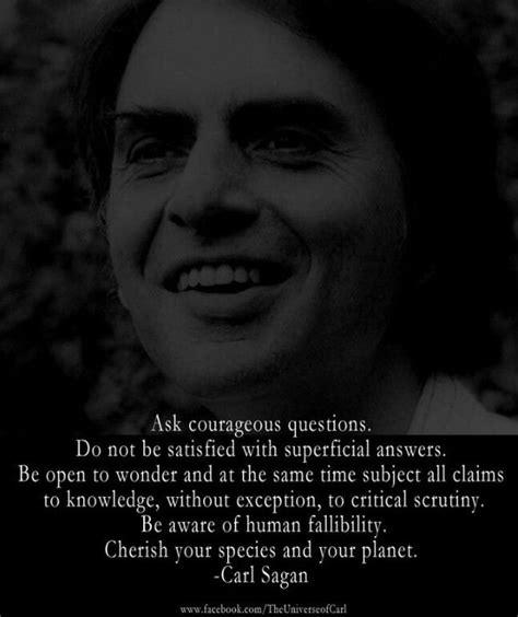 Inspirational Quote by Carl Sagan