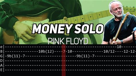 Pink Floyd - Money solo (Guitar lesson with TAB) - Nikola Gugoski