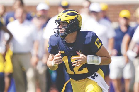 Quarterback Cade McNamara unhappy despite Michigan Wolverines’ big 51-7 ...