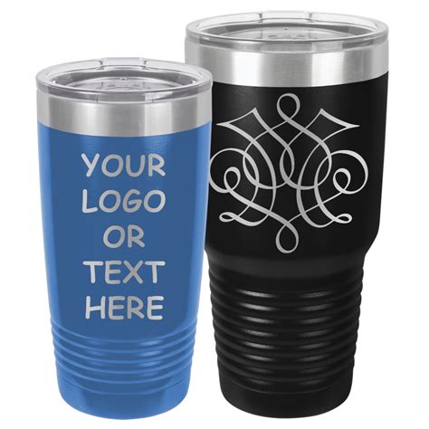 Custom Travel Mug Tumbler – Double Cut Designs LLC