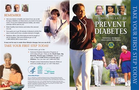 Prevent Diabetes brochure