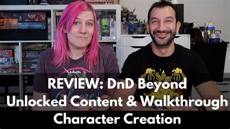 DnD Beyond Review: Character Creation Walkthrough with Unlocked Content - YouTube