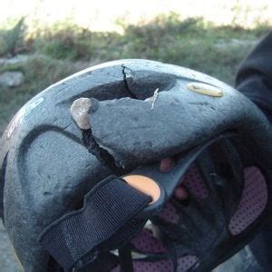 Cracked Helmet | Mountain Bike Reviews Forum