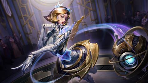 Download Orianna (League Of Legends) Video Game League Of Legends HD Wallpaper by GR Zhou