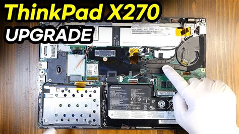 Lenovo ThinkPad X270 Upgrade RAM, SSD, Battery (How to, Disassembly ...