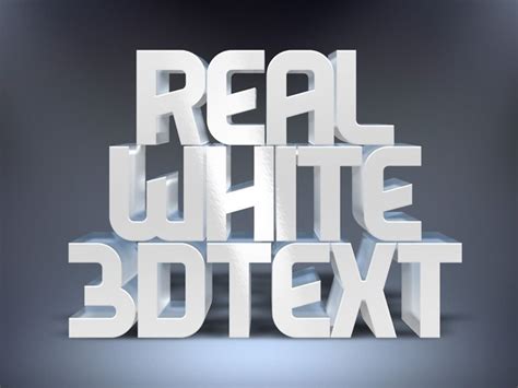 Real 3d Text Mockups by Designercow | 3d text, Text, Design grafico