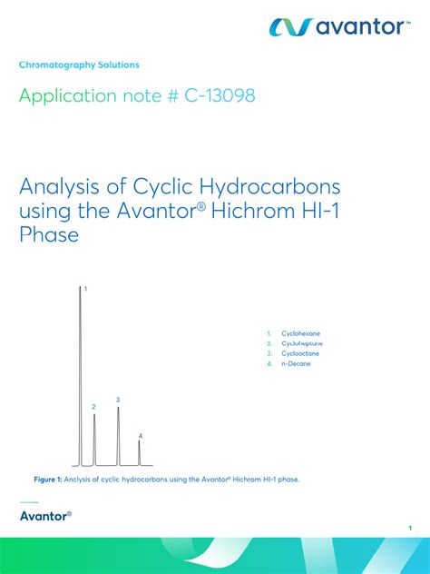 Cyclic Hydrocarbons