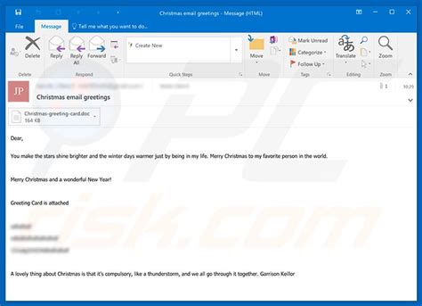 Christmas Greetings Email Virus - Removal and recovery steps (updated)