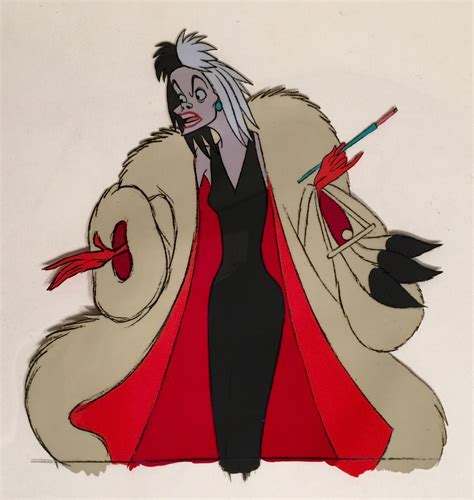 Animation Collection: Original production cel of Cruella De Vil from ...