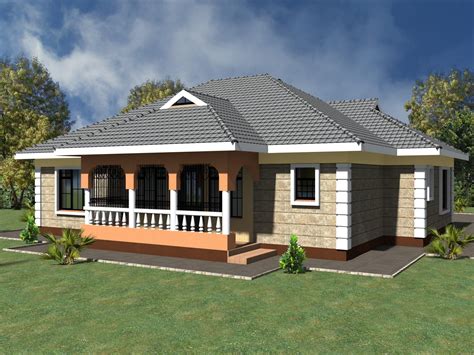 2 Bedroom House Designs In Kenya | Unique house plans, Affordable house ...