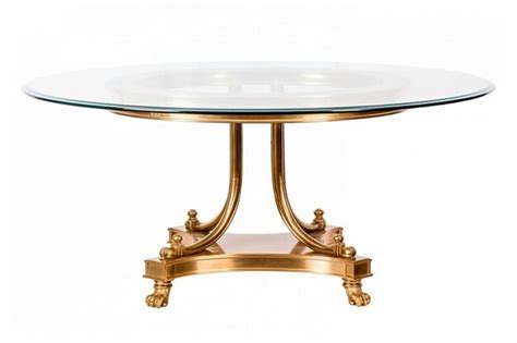 Premium AI Image | a gold table with a gold base and a gold base.