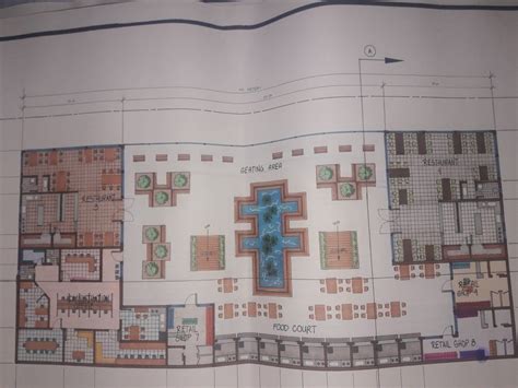 Strip mall(lower ground floor plan) | Ground floor plan, Floor plans ...