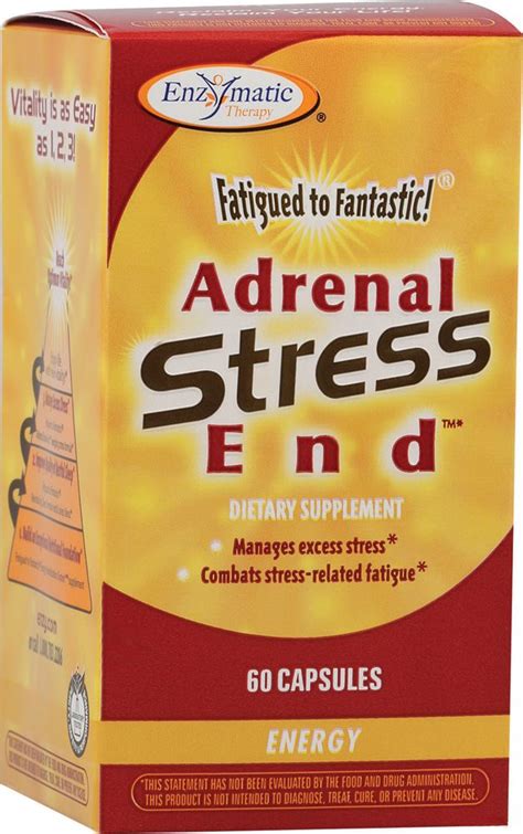 Nature's Way Fatigued to Fantastic!® Adrenal Stress-End™ -- 60 Capsules | Adrenal stress ...