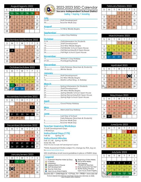 Sisd Calendar 2023 2024 – Get Calendar 2023 Update