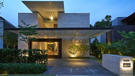 Zen Courtyard: Contemporary home in Singapore inspired by the ...