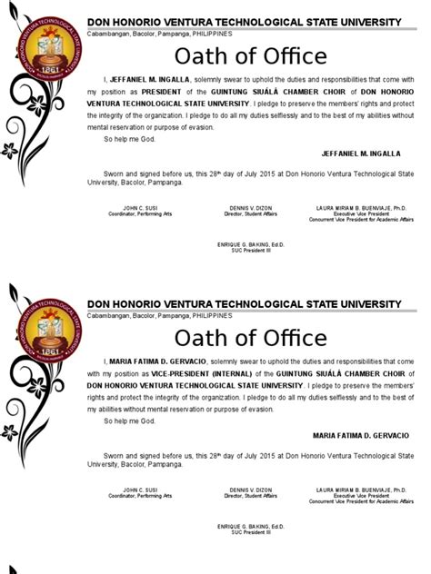 Oath of Office | Oath Of Office | Practice Of Law