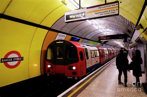 Baker Street Tube Station Photograph by Liz Pinchen