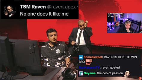 meanwhile TSM Raven returns to London ALGS with the final BOSS vibes.. 🤣 - YouTube