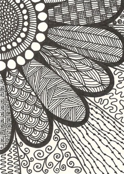 40 More Zentangle Patterns To Practice With - Bored Art | Easy doodle ...