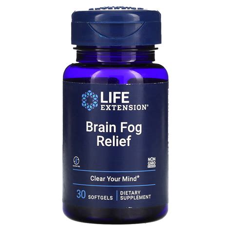 Brain Fog Relief, 30 Softgels, Life Extension - Walmart.com