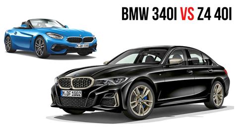 BMW M340i xDrive Vs BMW Z4 M40i - Specs Comparison