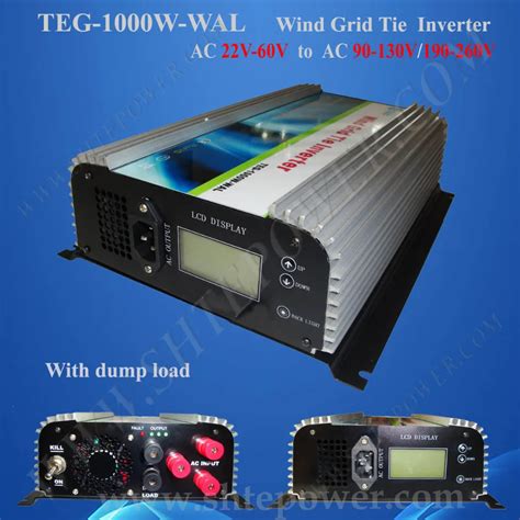 1000w 24v/ 48v 3 phase wind turbine On Grid Tie Wind Inverter 1KW,Dump ...