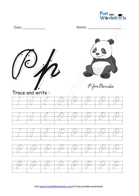 Free Printable Worksheets -Cursive capital letters Archives - Page 2 of 3 - FUN with Worksheets
