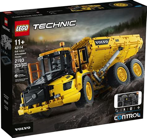 LEGO® Technic™ 6x6 Volvo Articulated Hauler 42114 Building Toy Kit For ...