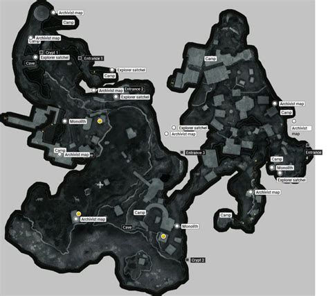 Rise of the Tomb Raider: Map - Geothermal Valley secrets, locations ...