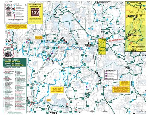 MFR Trail Map – Minocqua Forest Riders