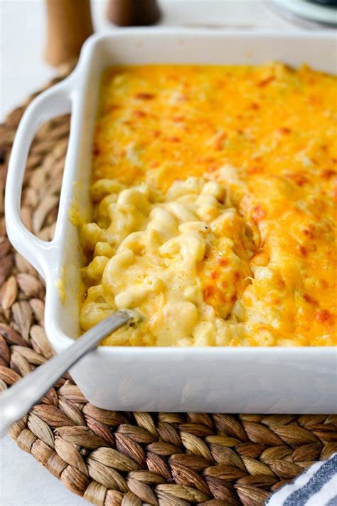 Easy Baked Mac and Cheese - Cheese Recipes | Simple macaroni and cheese recipe, Easy cheese ...