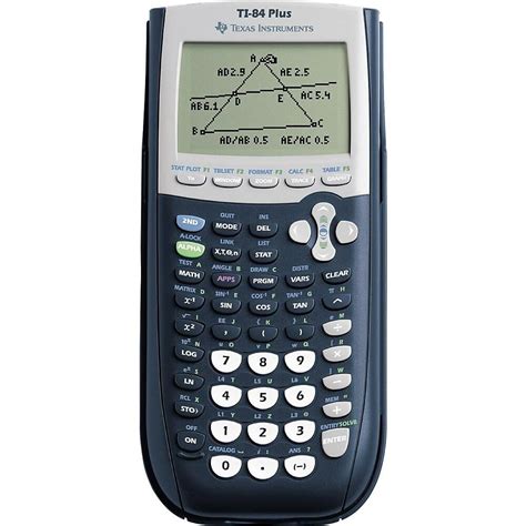 Texas Instruments TI-84 Plus Graphing Calculator, 10-Digit LCD - Walmart.com