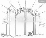 New Heavens Christian Coloring Page sketch template