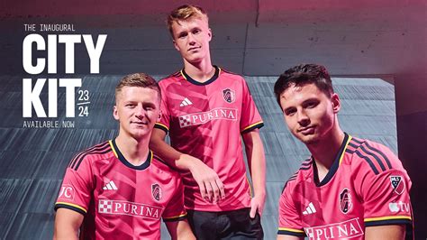 St. Louis CITY SC Unveils the Club’s Inaugural Home Kit : r/soccer