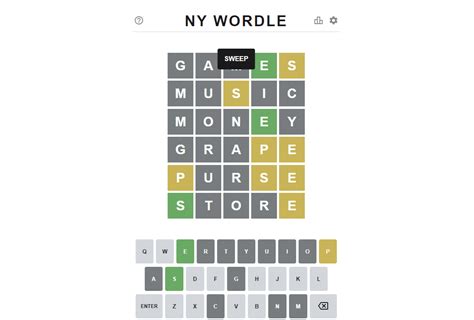 NY Wordle Game And Quiz | Play Wordle NY Game Today