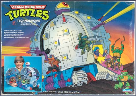 Technodrome - Teenage Mutant Ninja Turtles - 1990 - Accessories - Playmates Action Figure