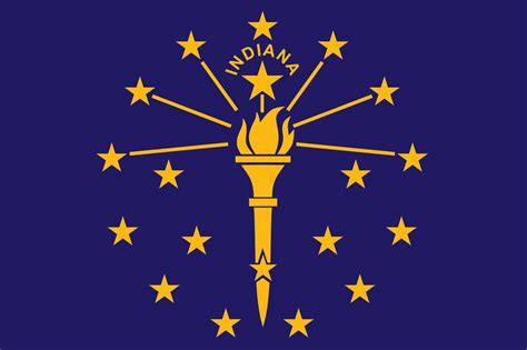 Indiana State Flag - Rooted in Rights